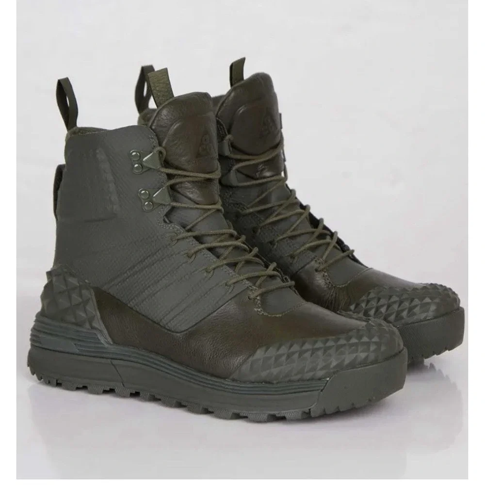 Nike ACG LunarTerra Arktos SP Mens 9.5 Olive Excellent 646104-222 Boots